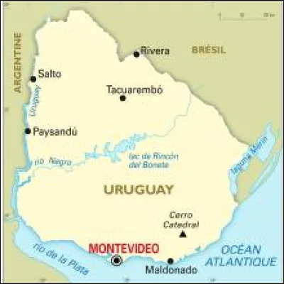 Quelle est la superficie de l'Uruguay (environ) ?