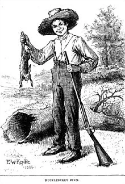 Qui a écrit le livre "Les Aventures de Huckleberry Finn" ?
