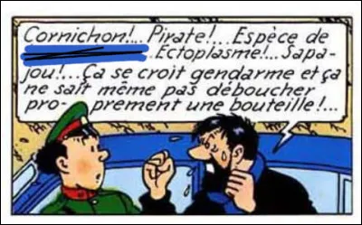 Encore une originalité exclusive du capitaine ! Laquelle ?