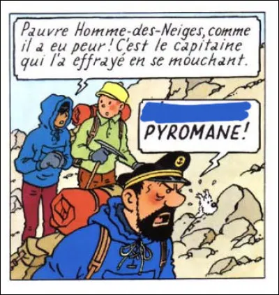 Ce pauvre yéti en aura décidément pris pour son (planti)grade !