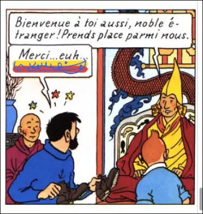 Plus loin dans le même album, Haddock affuble le "Grand Précieux" d'un titre étrange... lequel ?