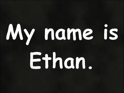 Traduire la phrase de l'image.