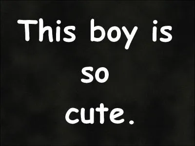 Traduire la phrase de l'image.