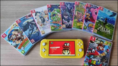 Quels jeux sont sortis sur Nintendo Switch ?