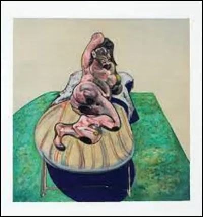 À quel artiste doit-on ce tableau, de 1966, intitulé ''Henrietta Moraes sur un canapé'' ?