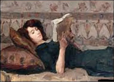 Parmi ces trois impressionnistes néerlandais, lequel a réalisé, en 1920, cette toile nommée ''Jeune fille lisant sur le divan'' ?