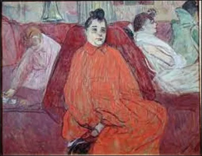 En 1893, quel postimpressionniste a peint ce tableau nommé ''Le Divan'' ?