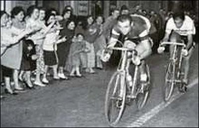 Avec quel autre champion italien, alors à la fin de sa carrière, remporte-t-il la première de ses victoires ?