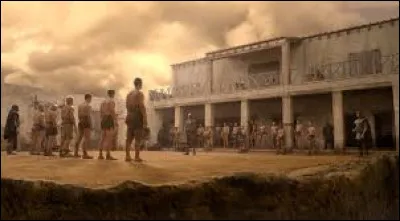 Dans quelle ville se situait son ludus ( école de gladiateurs ) ?
