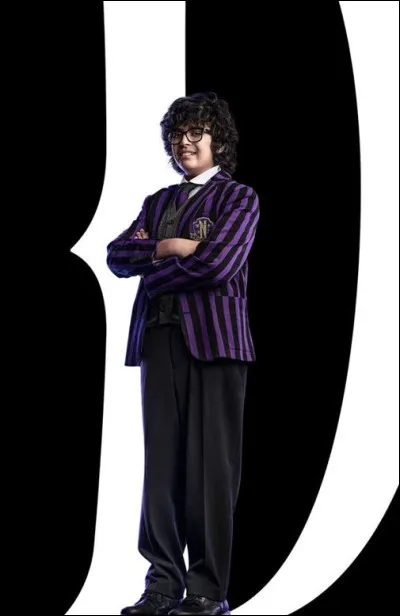 Et ce garçon ? Dans quelle série apparaît-il en tant qu'étudiant à la Nevermore Academy ?