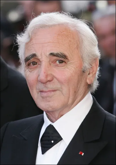 Charles Aznavour a chanté le titre "... encore". (complétez)