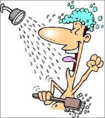 L'alternance de chaud et de froid est le régime de la douche ---