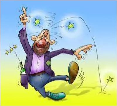 On dit être saoûl comme un ---