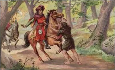 C'est lors d'une expédition militaire contre le duc de Bretagne, coupable de protéger l'auteur de l'attentat, que Charles VI va connaître sa première crise de démence. En traversant la forêt du Mans à la tête de son armée, quel acte de folie le roi commet-il en plein délire de paranoïa ?