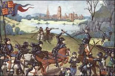 Le royaume est aux prises avec les plus grandes difficultés. Ces désordres profitent à Henri V, le roi d'Angleterre, qui décide de reprendre la guerre de Cent Ans. Il débarque en Normandie avec une armée de 8000 hommes. Quelle bataille décisive remporte-il en 1415 au cours de laquelle la fine-fleur de la chevalerie française est décimée ?