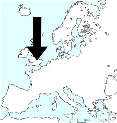 Quel est le pays pointé sur la carte ?