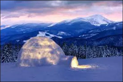 Pour finir, comment s'appelle un abri sous forme de dôme de neige, principalement associé aux Inuits du Canada ?