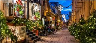 Partons maintenant dans la ville de Québec, où, le 24 décembre, le plat traditionnel est une délicieuse tourte à la viande. Comment l'appellent-ils, exactement ?