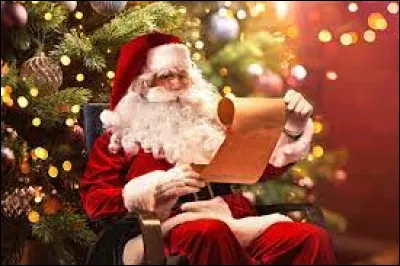 Savez-vous pourquoi le père Noël rit tout le temps ?