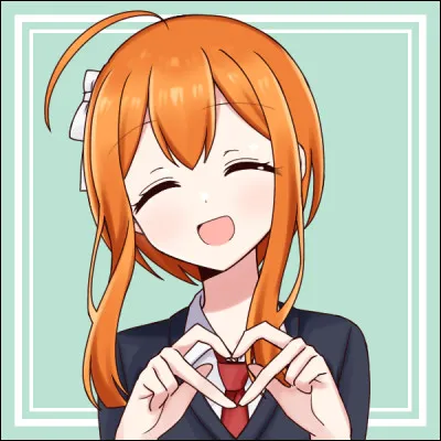 De quelle couleur sont les cheveux de cette fille ?