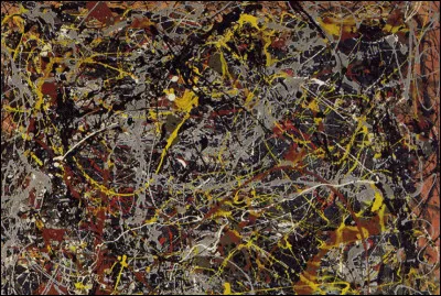 Pollock faisait couler la peinture directement sur la toile, cette technique s'appelle :