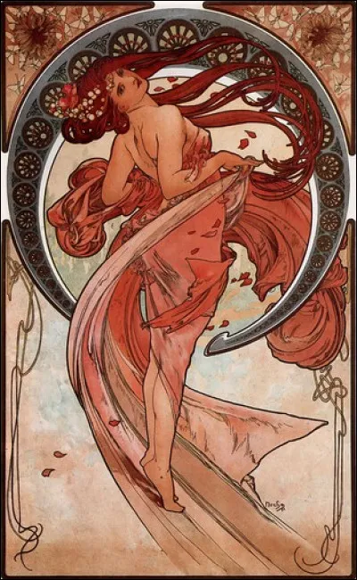 Quel est cet Alphonse artiste majeur de l'Art nouveau ?