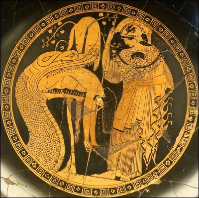 L'objet de la quête, une Toison d'or aux vertus mystérieuses, garante de prospérité ou pourvoyeuse d'immortalité...
Prêtez attention à l'illustration, quelle créature est censée protéger le trésor ?