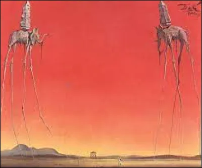 Arts : Qui a peint cette toile intitul&eacute;e ''Les &Eacute;l&eacute;phants'' ?