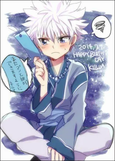 Tu suis Kirua, à un moment il te dit de fermer les yeux...
Que fais-tu ?