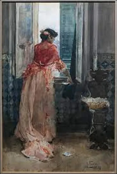En 1888, quel impressionniste a immortalisé cette femme dans son tableau nommé ''Clotilde à la fenêtre'' ?