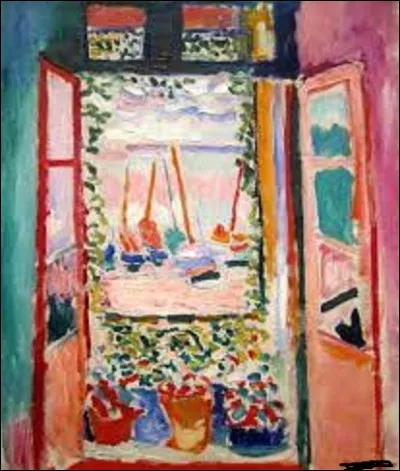 De ces trois fauvistes, qui a exécuté cette toile intitulée ''Fenêtre ouverte, Collioure'', en 1905 ?
