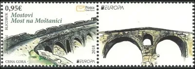 Ce timbre nous présente un pont romain du IIIe s., le plus ancien vestige de ce genre en ce pays. Lequel ?