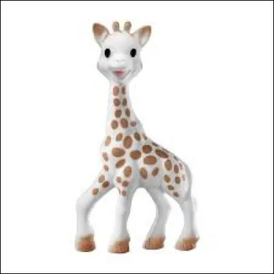 Culture : Comment s'appelle ce jouet girafe très connu ?