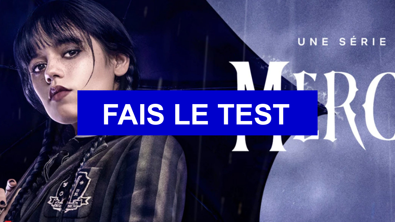 Test Qui Es Tu Dans Mercredi Test de personnalité Qui es-tu dans la série Netflix ''Mercredi'' ?