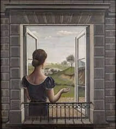 Parmi ces trois artistes belges, lequel a exécuté, en 1936, ce tableau intitulé ''La Fenêtre'' ?