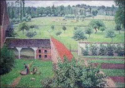 Peint en 1886, ''Vue de ma fenêtre, Éragny'' est un tableau impressionniste. Qui en est l'auteur ?