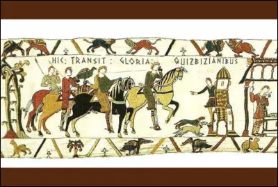 En Occident, on brode une très longue tapisserie narrative, dite "de Bayeux" : 68 m sur 0,50 m ! Mais comment a-t-elle été réalisée ?