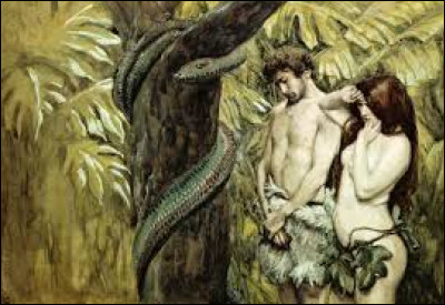 Adam et Ève sont le premier couple dans la genèse installé par Dieu dans un jardin de délices baptisé ;