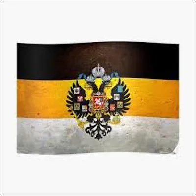 À quel empire ce drapeau a-t-il appartenu ?