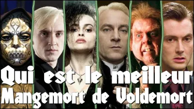 Quels sont les 2 Mangemorts qui ont brûlé la maison des Weasley ?