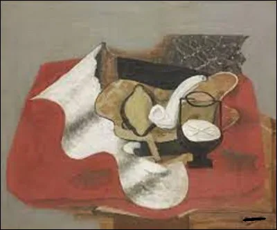 Datant de 1934, lequel de ces trois cubistes a réalisé cette toile intitulée ''Le Tapis rouge'' ?