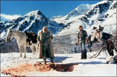 On ne peut pas oublier le genre Western dans ce quiz. Quel est donc ce film de 1972 qui raconte la vie d'un trappeur ?