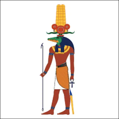 Culture : Quel dieu égyptien est représenté avec une tête de crocodile ?