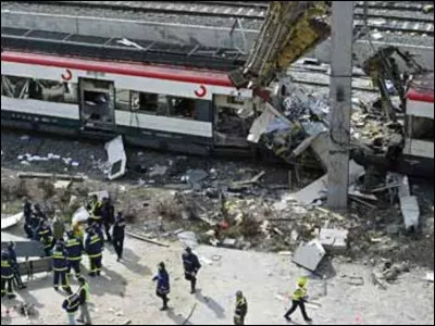 Histoire : En quelle année eurent lieu les attentats de Madrid qui causèrent la mort de 194 personnes ?