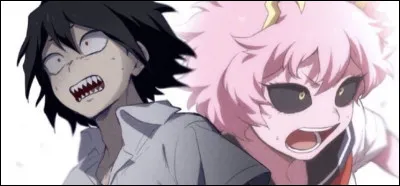 Dans quel collège se trouvaient Mina Ashido et Kirishima Eijiro ?