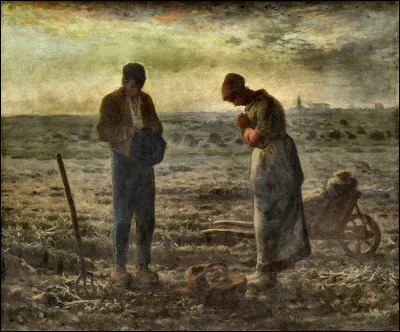 Le nom de ce tableau ''LAngélus'' est celui...