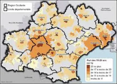 Dans quelle région se trouvent Albi, Toulouse et Montpellier ?
