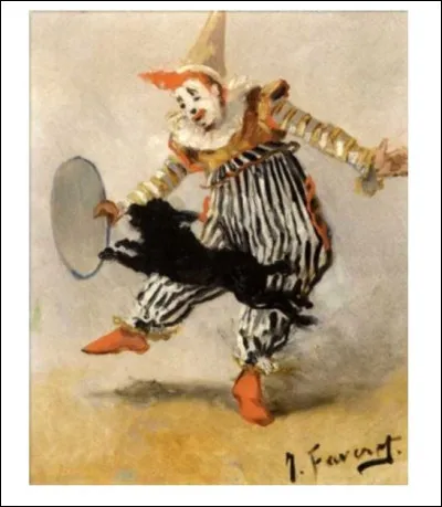 Il était un familier des artistes du cirque Médrano à Montmartre. Il réalisa de nombreux tableaux sur bois ou sur toiles, de clowns et de saltimbanques. 
Qui est ce peintre français, très amateur des arts de la piste ?