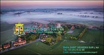 Village de l'aire d'attraction Dunkerquoise, Saint-Georges-sur-l'Aa se situe en région ...