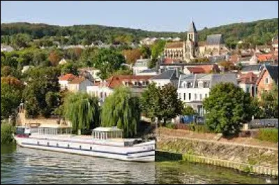 Ville de l'arrondissement de Saint-Germain-en-Laye, sur les rives de la Seine, Triel-sur-Seine se situe ...
